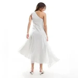 white christmas dresses Rent ASOS Design Tulle One Shoulder Maxi